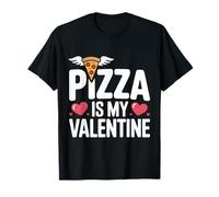 Pizza is My Valentine Cute Funny Food Love T-Shirt