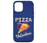 Pizza is My Valentine Funny Pepperoni Pizza Lover Valentine Case for iPhone 12/12 Pro