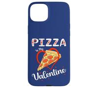 Pizza is My Valentine Funny Pepperoni Pizza Lover Valentine Case for iPhone 15 Plus
