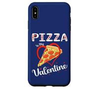 Pizza is My Valentine Funny Pepperoni Pizza Lover Valentine Case for iPhone XS Max