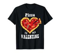 Pizza Is My Valentine Happy Valentines Day Gifts T-Shirt