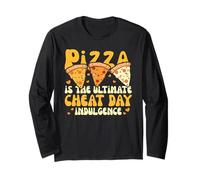 Pizza is The Ultimate Cheat Day in Life Sweet Kawaii Pizza Long Sleeve T-Shirt