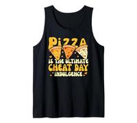 Pizza is The Ultimate Cheat Day in Life Sweet Kawaii Pizza Tank Top