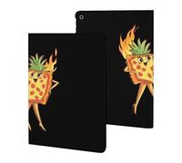 Pizza Lady Printed Tablet Cases Compatible with iPad Series Slim Trifold Stand Protective Cover