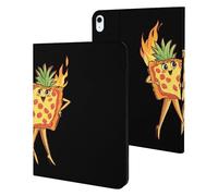 Pizza Lady Printed Tablet Cases Compatible with iPad Series Slim Trifold Stand Protective Cover