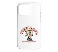 Pizza Love In Crust We Trust (Funny Food Statement) Case for iPhone 16 Pro