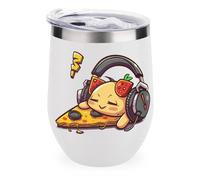 Pizza Love Playgamess Tumbler with Lid Travel Coffee Mug Wine Tea Cup for Women and Men