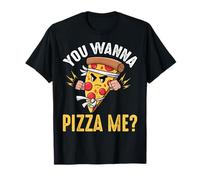 Pizza Lover - You Wanna Pizza Me Ninja Karate Kawaii Pizza T-Shirt