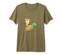 Pizza Loves Pineapple Spanish Premium T-Shirt