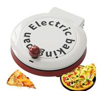 Pizza Maker Electric 1000W Double-Sided Heating Indoor Oven, 8-Inch Portable Grill for Pizza, Pancakes, Omelettes & Sautéing
