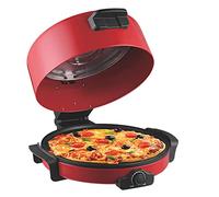 Pizza Maker Electric Baking Pan, 40cm Diameter Large Size Pizza Making, Double-sided Heating, Non-Stick Pancake Maker, Adjustable Temperature Controls, Perfect for Pizzas/Nachos/Fajitas/Omelettes