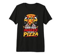 Pizza Maker This Guy Makes the Best Pizza Dough Men Premium T-Shirt