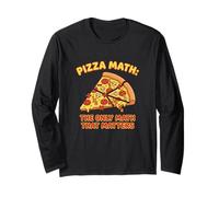 Pizza Math The Only Math That Matters Food Lover Long Sleeve T-Shirt