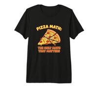 Pizza Math The Only Math That Matters Food Lover Premium T-Shirt