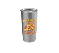Pizza Math The Only Math That Matters Food Lover Stainless Steel Insulated Tumbler