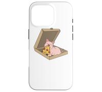 Pizza Mini Pigs Pet Case for iPhone 16 Pro