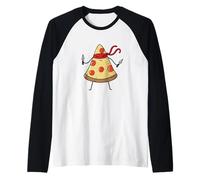Pizza Ninja Raglan Baseball Tee
