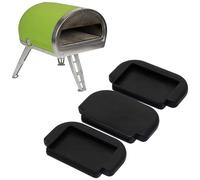 Pizza Oven Black Rubber feet Surface Protectors pack of 3 for Gozney Roccbox Pizza Oven