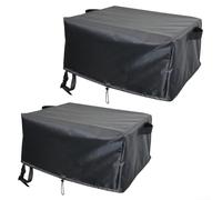 Pizza Oven Cover for Cozze 90347 17 Inch, Waterproof 420D Oxford Heavy Duty Protective Case with Windproof Straps, Black 58x58x28cm(62 * 62 * 28cm)