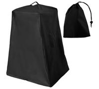 Pizza Oven Cover, Portable Pizza Oven Protector Waterproof Pizza Oven Protective Cover Windproof Pizza Oven Protector, 420D Oxford Cloth Cover for Pizza Oven Outdoor(black)