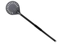 Pizza Paddle 7 8 9 10 Inch Long Pizza Peel AdjustableTurning Shovel Baking Tool Kitchen Utensils Nonstick Big Turner for Oven(Bk7inch Round 110cm)