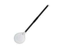 Pizza Paddle 7 8 9 10 Inch Long Pizza Peel AdjustableTurning Shovel Baking Tool Kitchen Utensils Nonstick Big Turner for Oven(9inch Round 100cm)