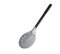 Pizza Paddle 7/8/9 Inch Perforated Pizza Peel Anodized Turning Almuinum Alloy Handle Shovel Pizzas Paddle(8 inch 60cm)