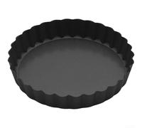 Pizza Pan Made of Carbon Steel with Perforated Base and Removable Bottom to Enhance Air Flow and Support Even Heat Transfer (B-5in)