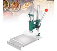 Pizza Pastry Press Machine, Stainless Steel Dough Press with Non-stick Plate & Adjustable Operating Boom for Perfect Pizza Tortilla Pancake Slices