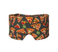 Pizza Pattern Print Soft Eye and Ear Muffs for Adults Sleeping Protection Cover for Travel Nap Relief