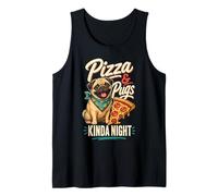 Pizza & Pugs Kinda Night Tank Top