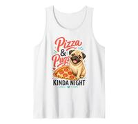 Pizza & Pugs Kinda Night Tank Top