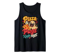 Pizza & Pugs Kinda Night Tank Top