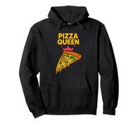 Pizza Queen, For Women, Girls, who love Pizza Pullover Hoodie