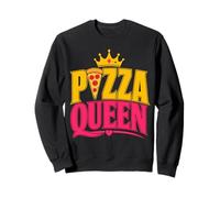 Pizza Queen Italian Mom Pizza Baker Slice Pizza Sweatshirt