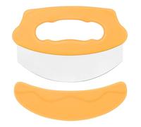 Pizza Scissors, Stainless Steel Sharp Blades for Pizza, Pies with Comfort Grip Handle, Yellow