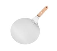 Pizza Shovel | Kitchen Server | Sliding Pizza Shovel with Wooden Handle | For Cooking in the Kitchen, Grilling, Outdoor Serving, Cooking at Home and Restaurant