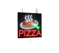 Pizza Sign, TOPKING Signage, LED Neon Open, Store, Window, Shop, Business, Display, Grand Opening Gift
