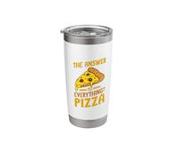 Pizza Slice Design for a Pizza Lover Stainless Steel Insulated Tumbler