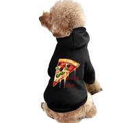 Pizza Slut Funny Dog Hoodie Sweatshirts Pet Pullover Puppy Cats Clothes for Small Medium Large