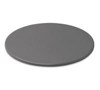 Weber Crafted PizzaStone | Glazed BBQ Pizza Stone | Cordierite Pizza Stone | Weber Crafted Gourmet BBQ System | Round 36cm - Black (18412)