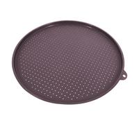 Pizza Tray - 13.58 Inch Round Silicone Pizza Dish With Holes, Non-stick Perforated Bakeware For Crispy Crust, Heat Resistant Oven Mat, Baking Plate