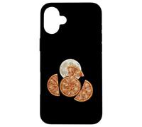 Pizza under the terrestrial moon for taco lovers Case for iPhone 16 Plus