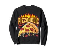 Pizzaholic Pizza Lover Food Lover Culinary Fan Baker Sweatshirt