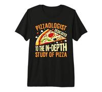 Pizzaologist Dedicated to The in-Depth Study of Pizza Premium T-Shirt