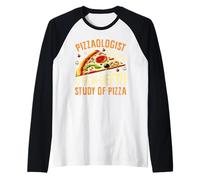 Pizzaologist Dedicated to The in-Depth Study of Pizza Raglan Baseball Tee