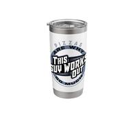 Pizzas are Why This Guy Works Out So Much Stainless Steel Insulated Tumbler