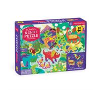 Pizzasaurus 60 Piece Scratch Sniff Puzzle Mudpuppy Jigsaw Galison