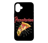 Pizzatarian Pizza Maker Pepperoni Hawaiian Pizza Making Case for iPhone 16 Plus