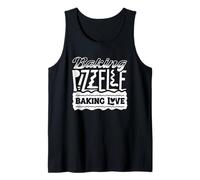 Pizzelle Italian Waffle Baking Live Pizzelle Theme Tank Top